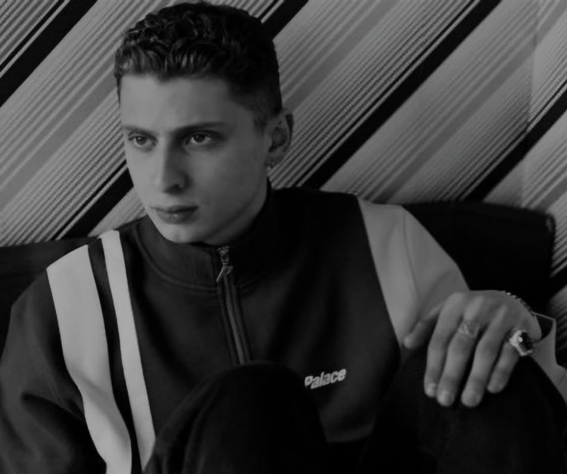 Palace 트랙탑 블랙 상품이미지1