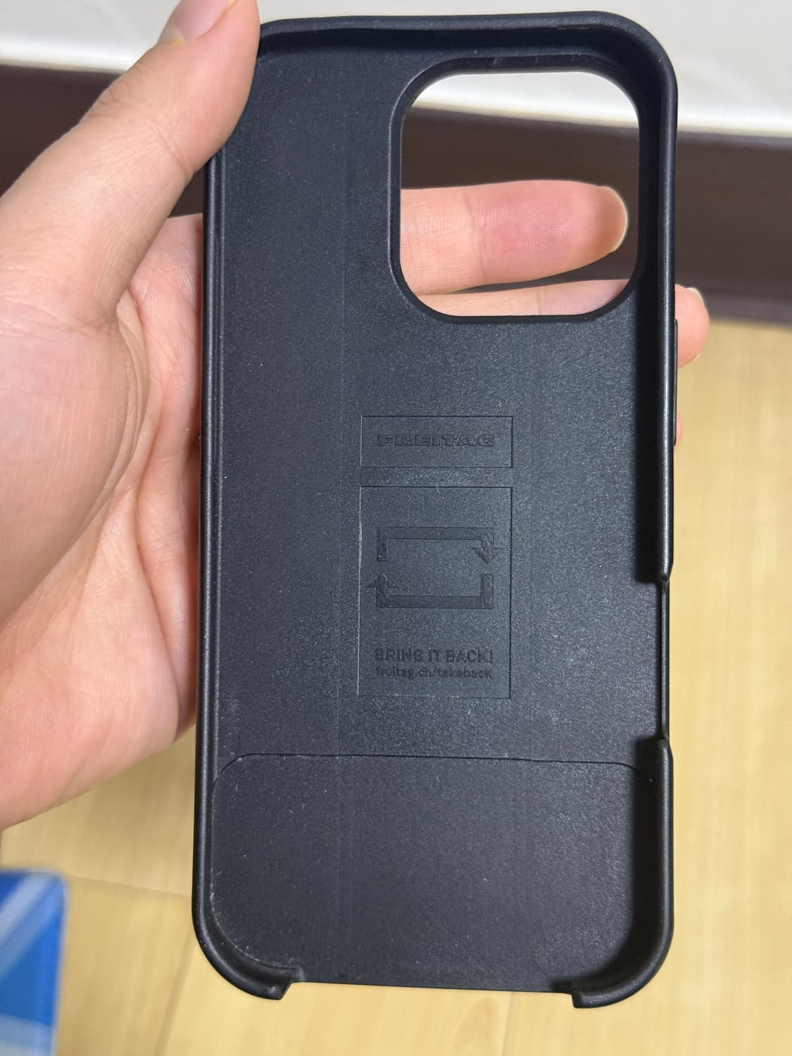 [F380] 프라이탁 저스틴 블루 전사  + 아이폰 16프로 케이스 상품이미지5