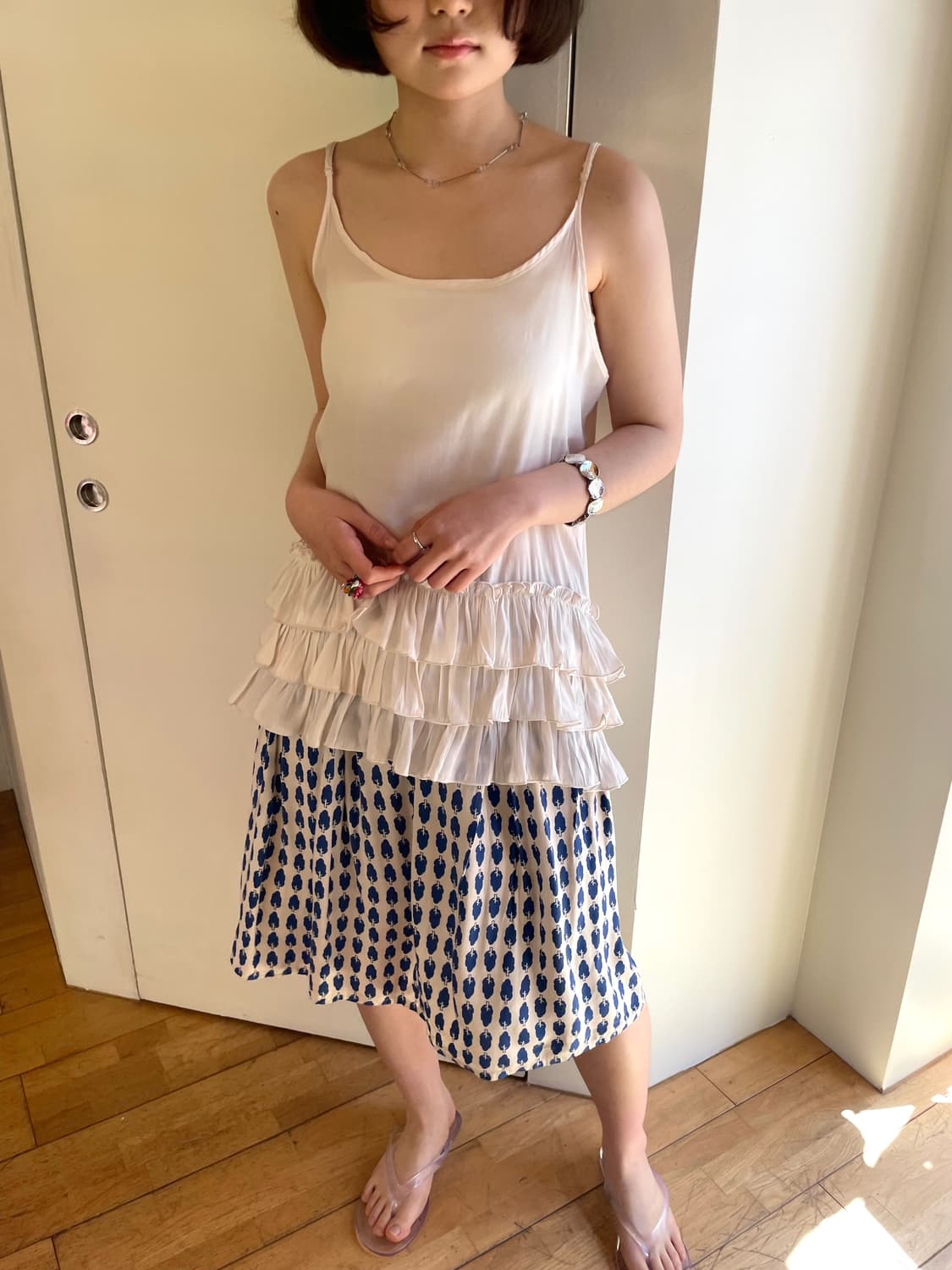 frill sleeveless 상품이미지3