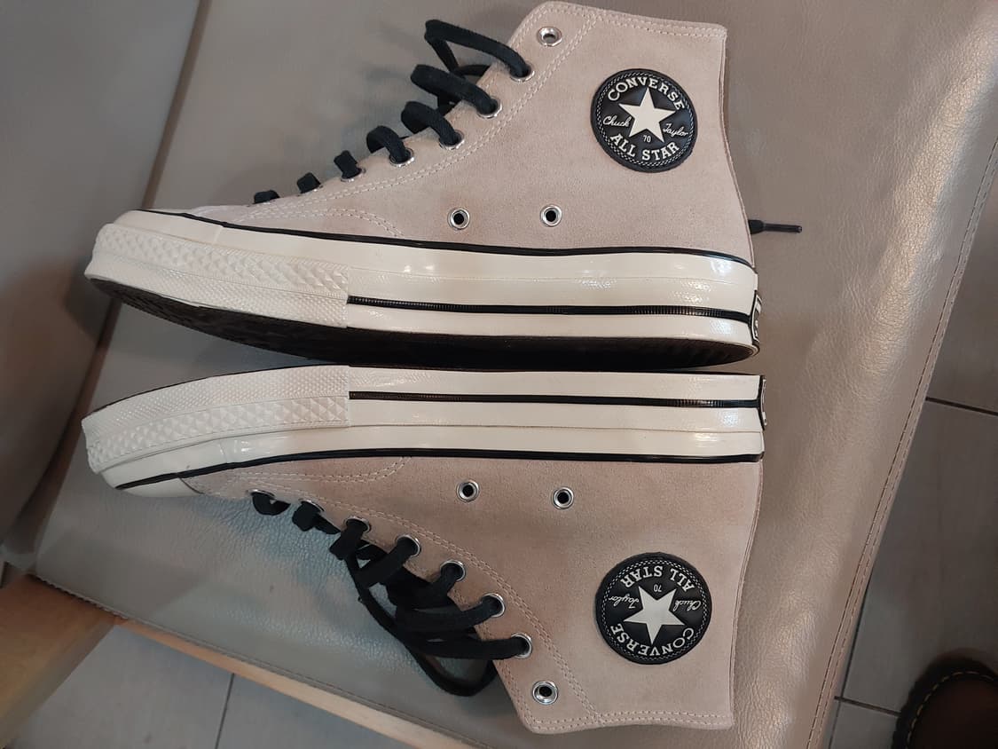 컨버스 척 70 하이 스웨이드 
실트 레드 260mm 상품이미지5