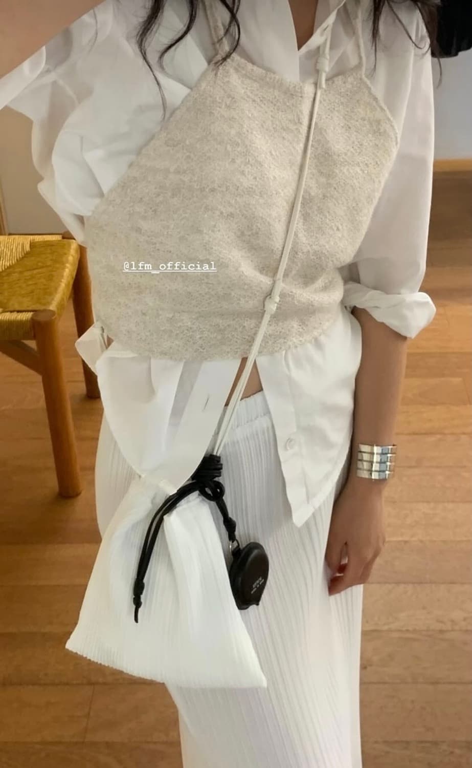 lfm accord crease cross bag white 상품이미지6