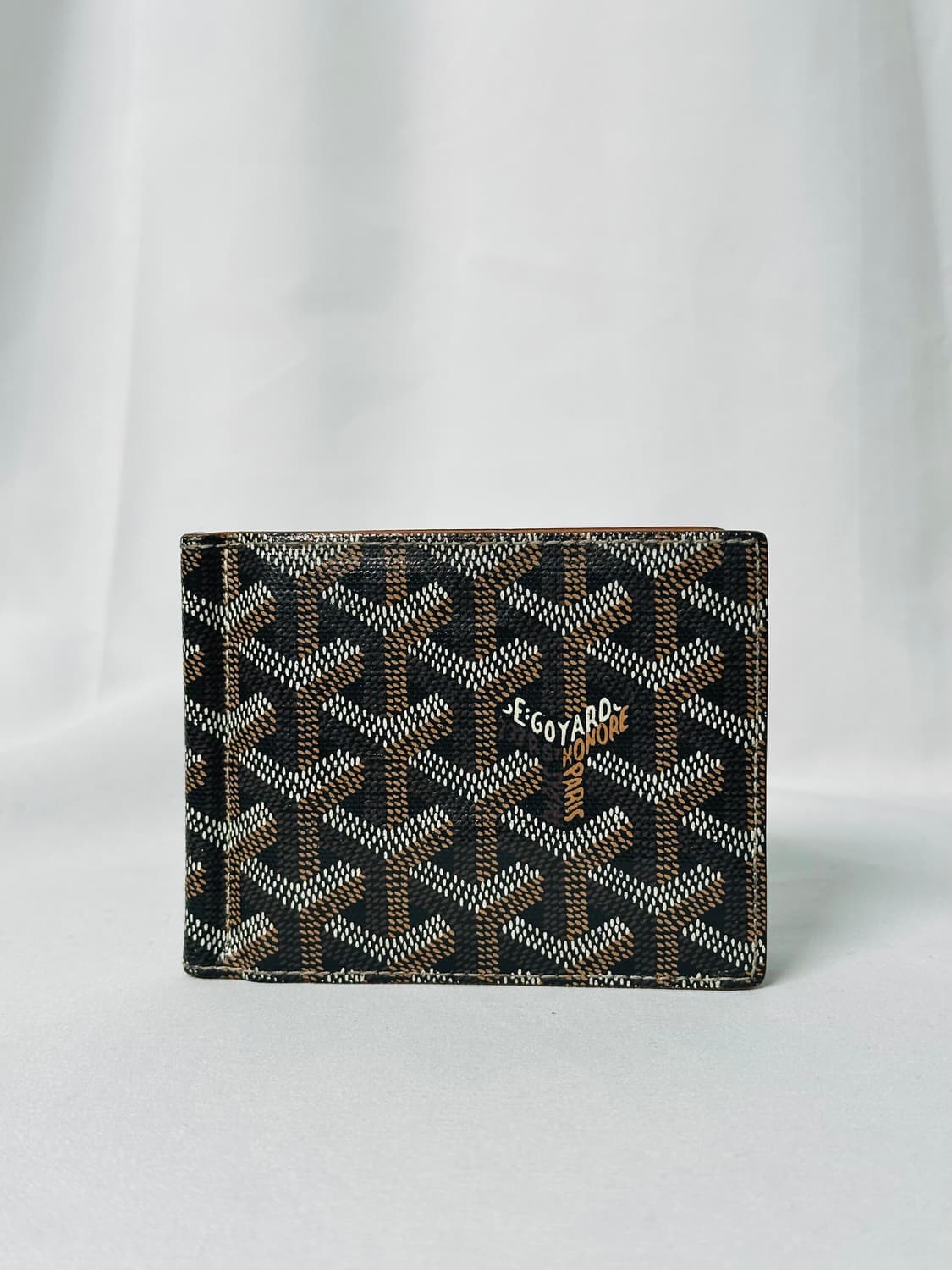 고야드 생토마 머니클립 블랙탄 반지갑 블랙탄  상품이미지1