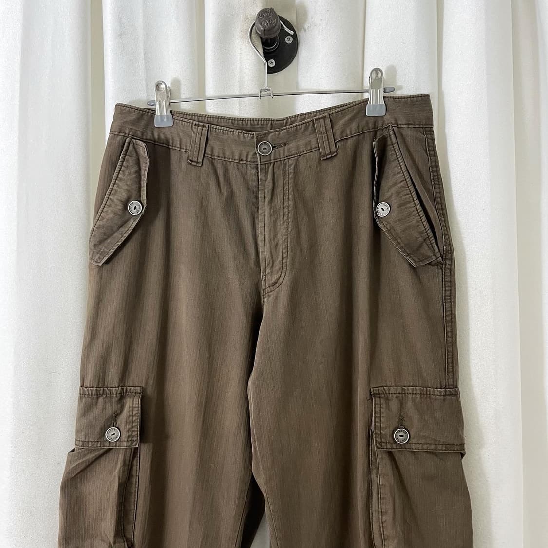 빈티지 브라운 카고 팬츠 상품이미지2