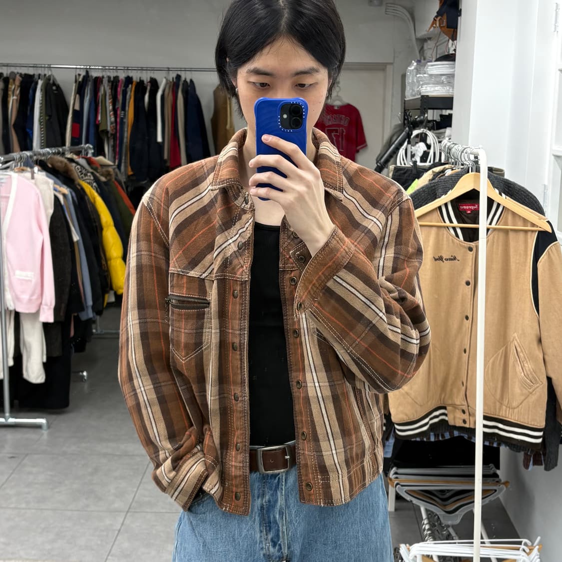 디젤 양면 스웨이드 자켓 상품이미지2