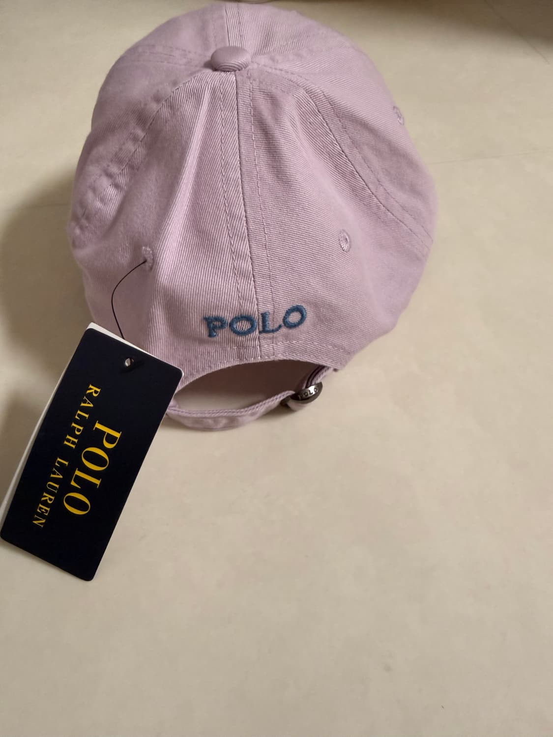 폴로 랄프로렌 모자 (연보라)(새상품) 상품이미지2