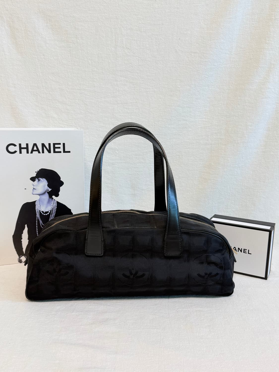 샤넬 뉴트래블백 라인 보스턴백 토트백 바게트백 상품이미지3