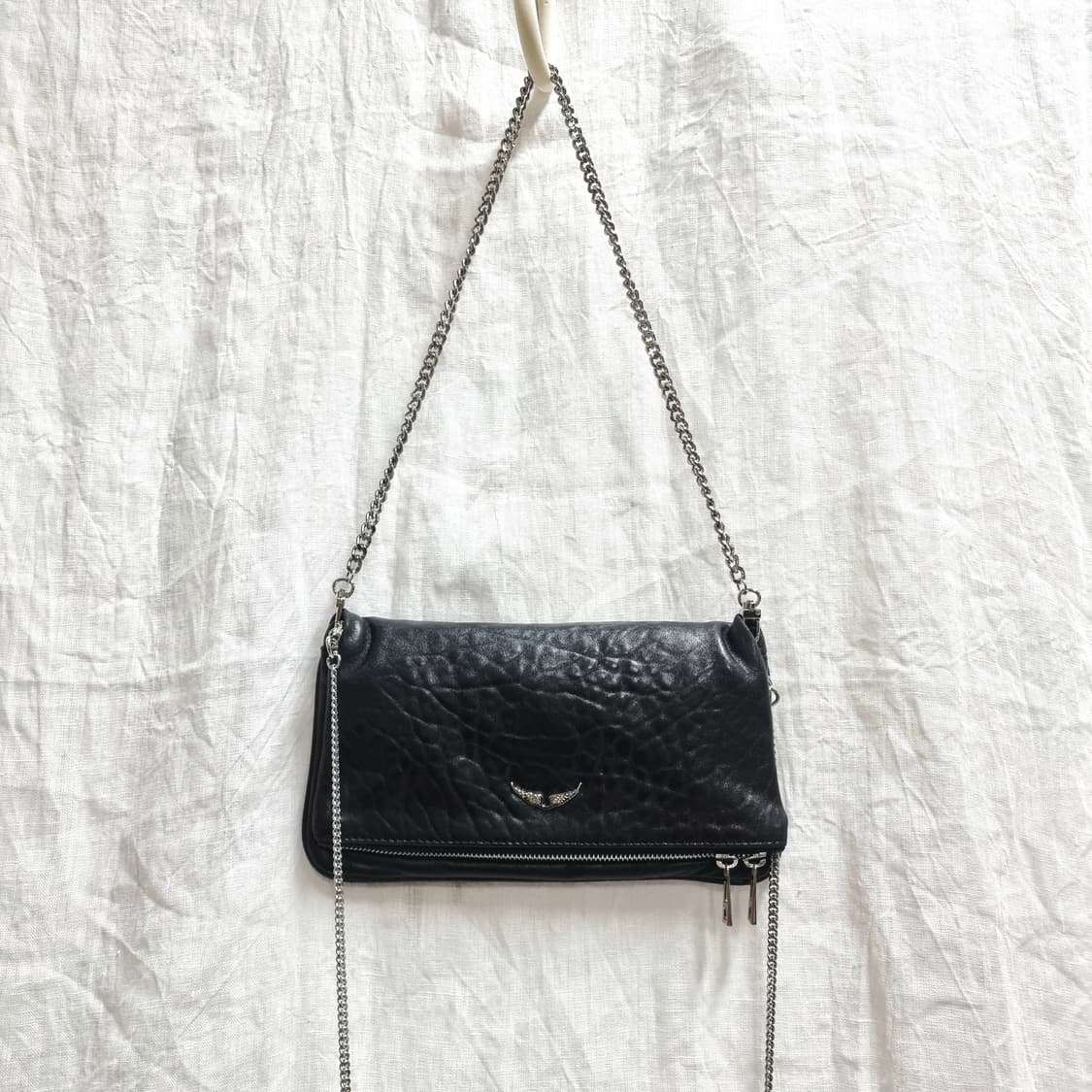 쟈딕앤볼테르 시그니처 가죽 체인백 숄더백 락 새들백 클러치백 /상태좋음 상품이미지2