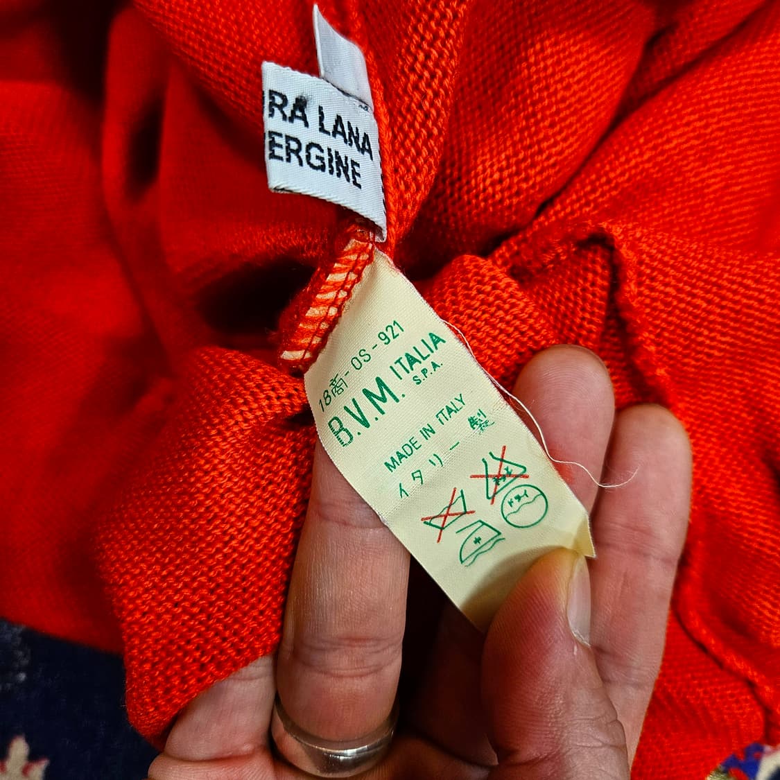 지아니 베르사체 시그니쳐 메두사 패지드 하이넥 울 니트 42 상품이미지5