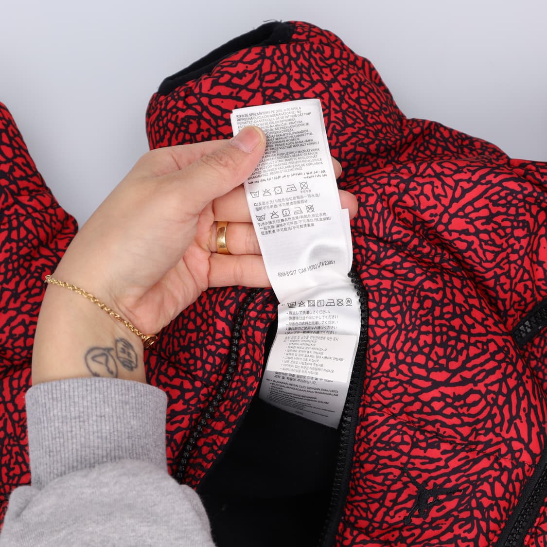 12M 나이키조던 베이비 패딩수트 0304H1 상품이미지4