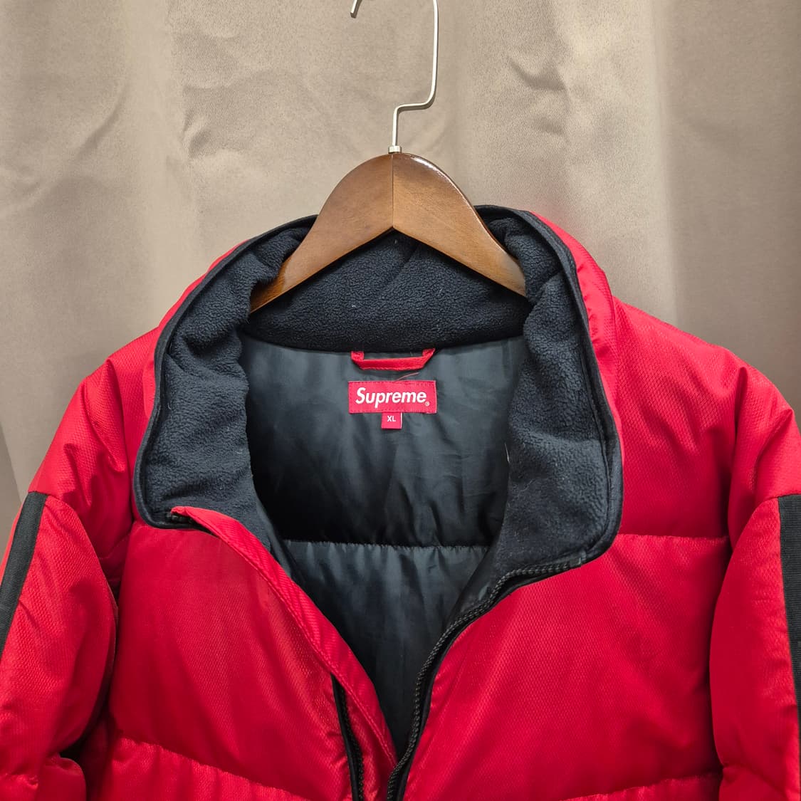 슈프림 리플렉티브 슬리브 로고 퍼피 자켓 XL 상품이미지5