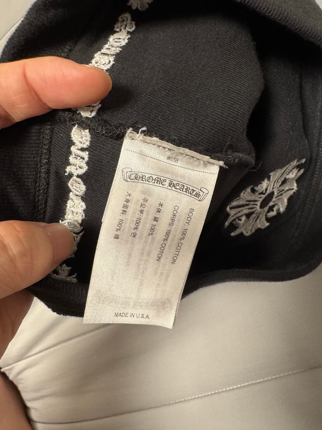 [os] 크롬하츠 와플 비니 상품이미지3