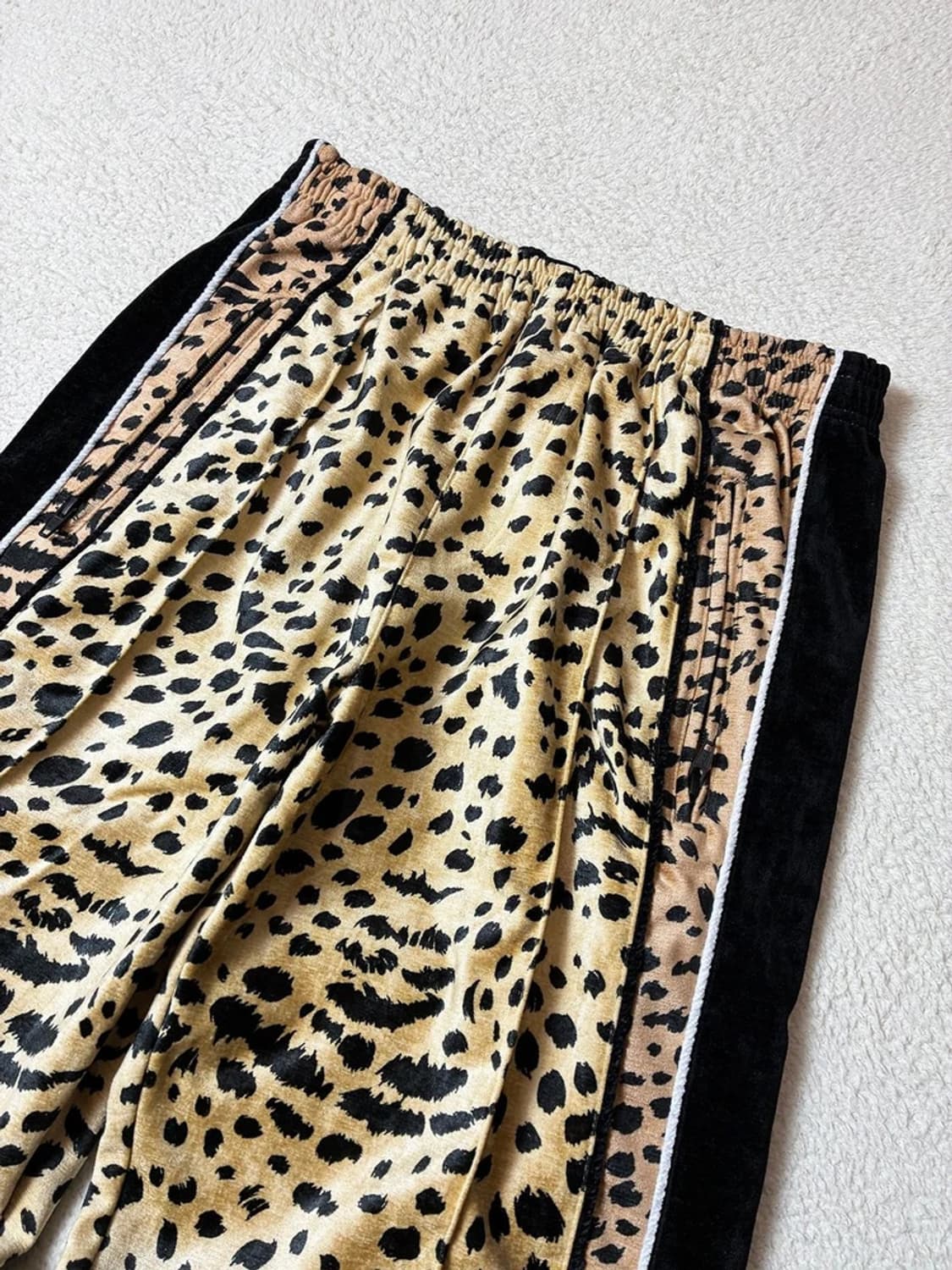 MMIC 레오파드 벨벳 스웻 팬츠 PN8039 상품이미지3