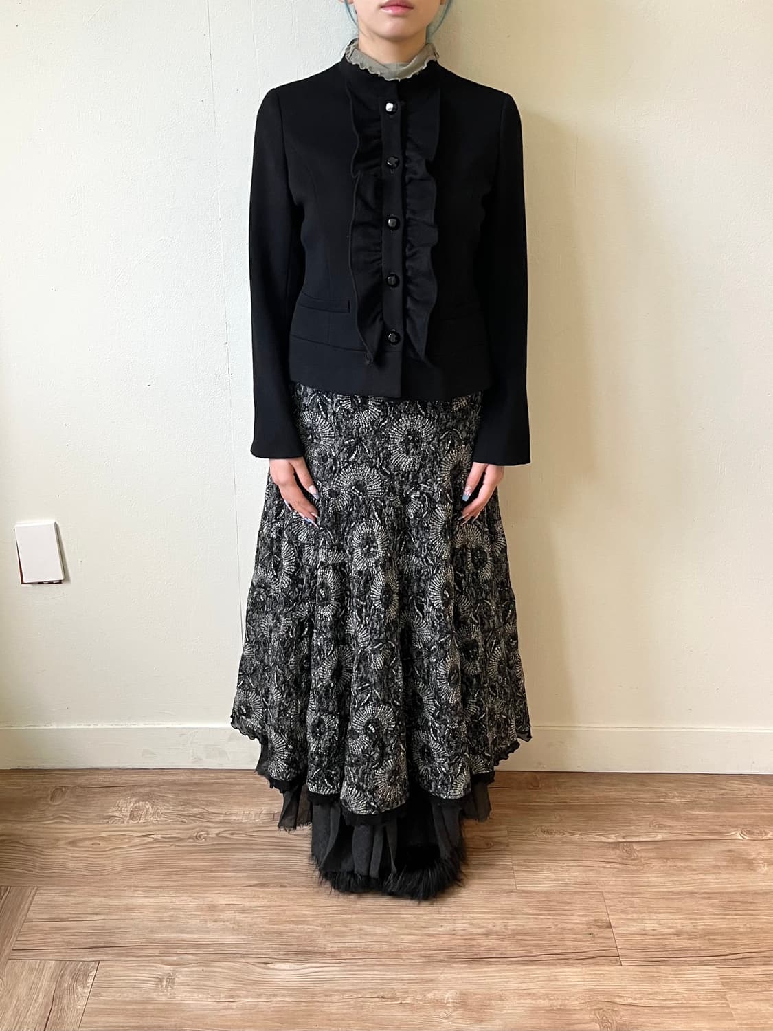 AUSTIN REED 캐시미어 셔링 자켓 상품이미지7