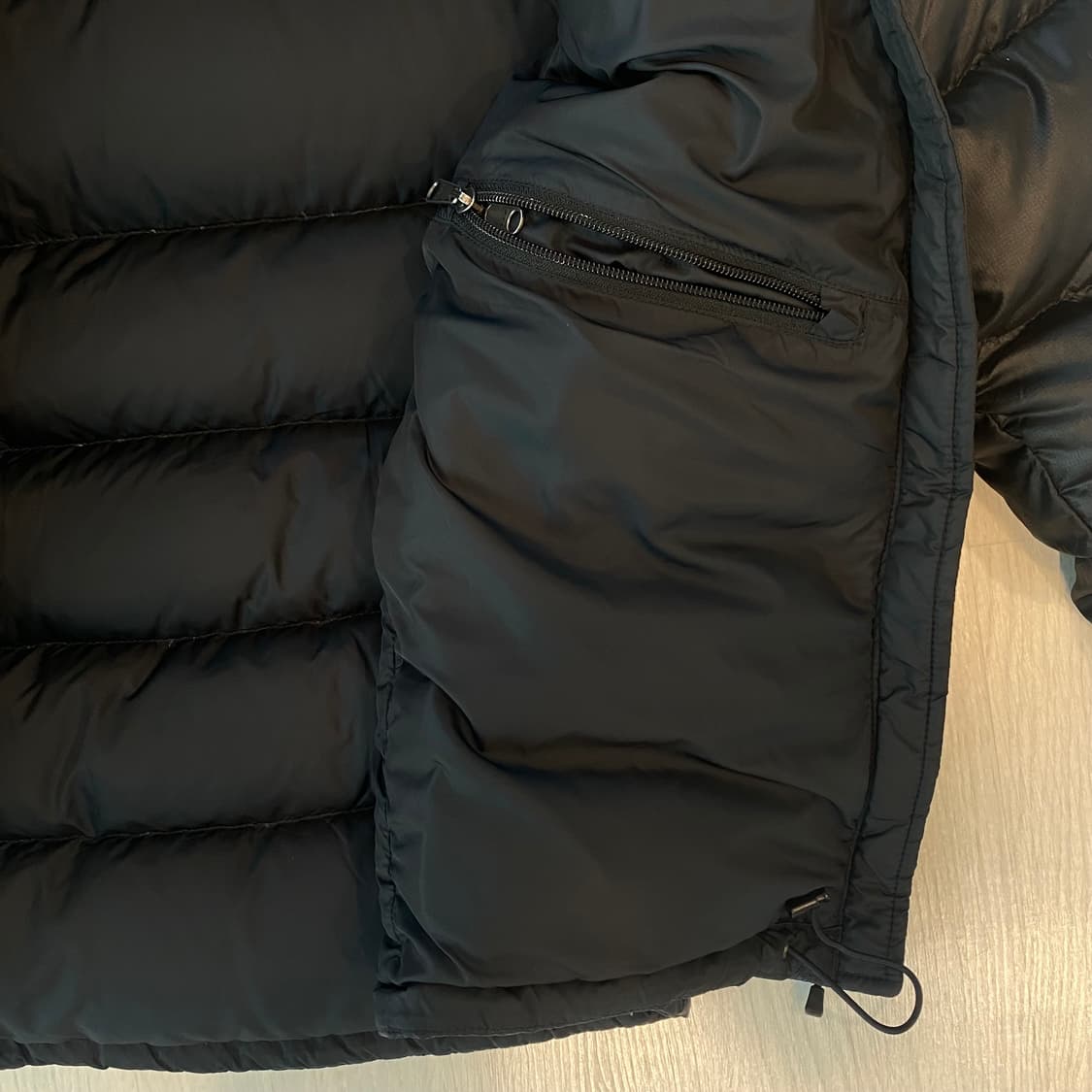 노스페이스 700 눕시 필파워 구스다운 블랙 L 상품이미지7