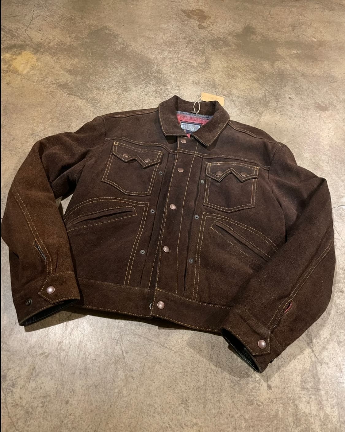 Electric cabaret 스웨이드 웨스턴 재킷 (B5156) 상품이미지5