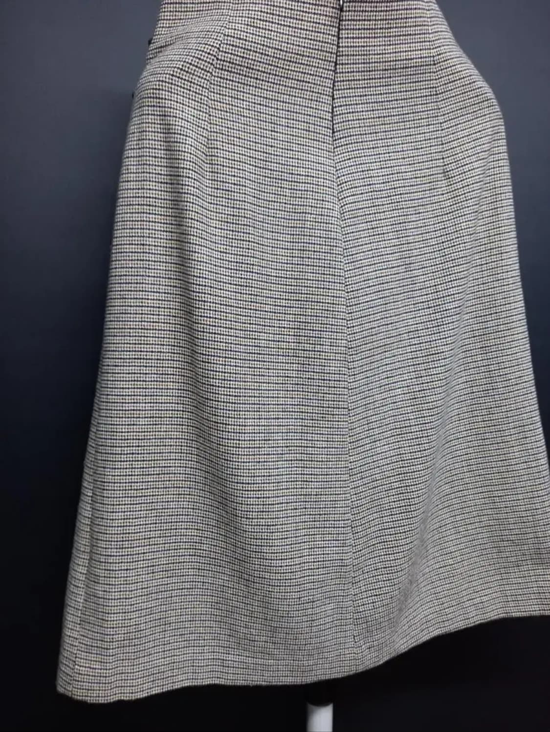 새 제시뉴욕  춘추 체크 롱 스커트 55 상품이미지5