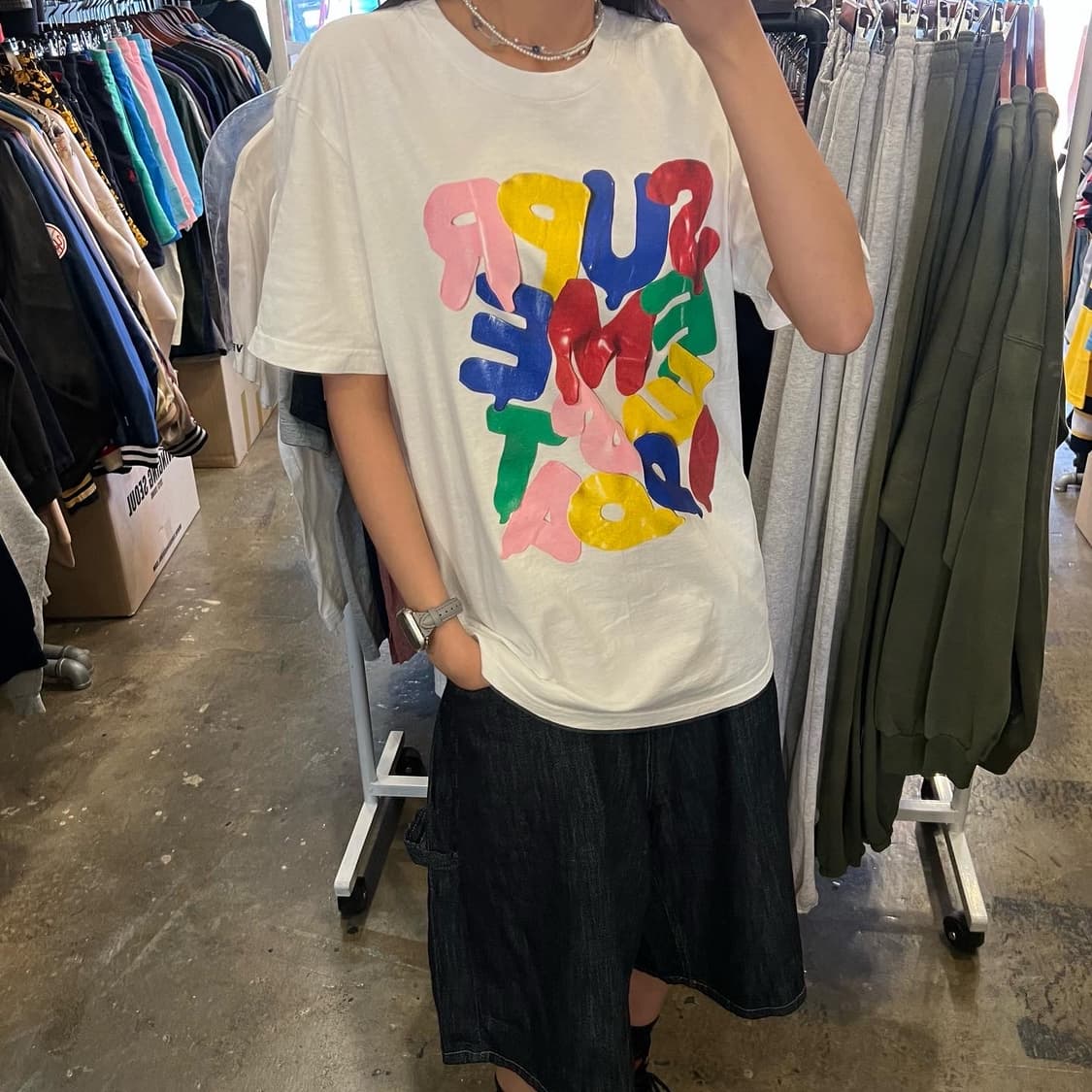 SUPREME balloon print T-shirt  상품이미지4
