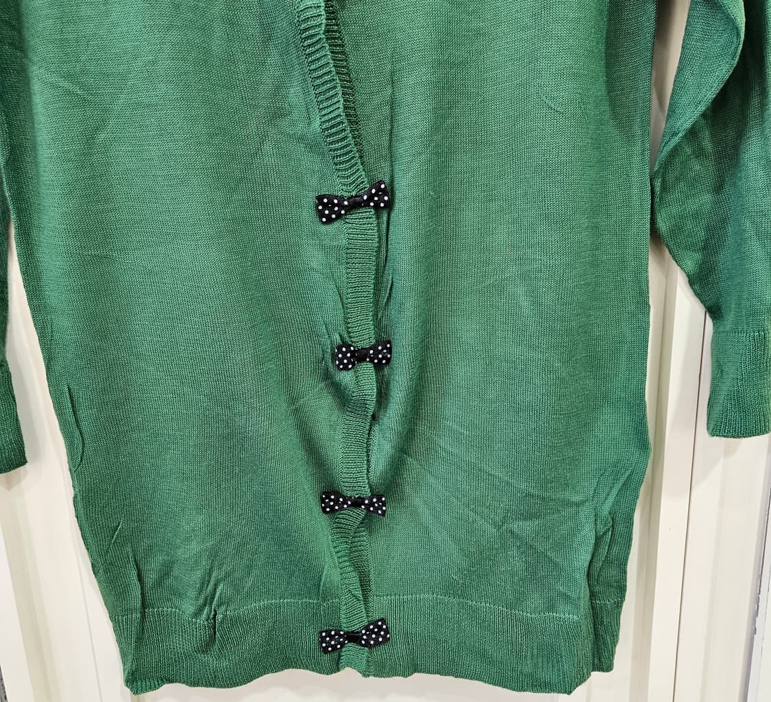 리본 가디건 니트 상품이미지4