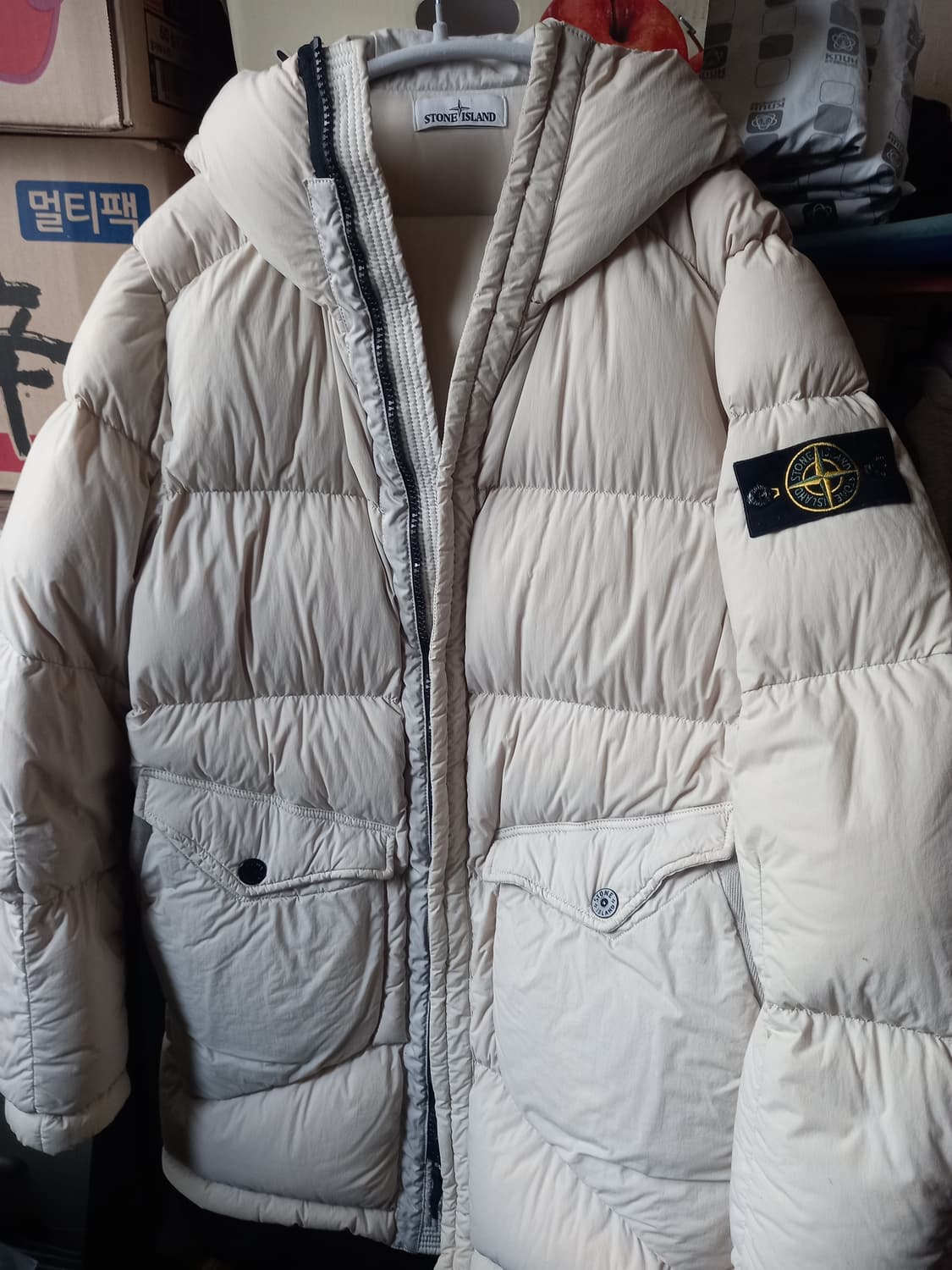 스톤아일랜드 롱패딩 100 상품이미지1