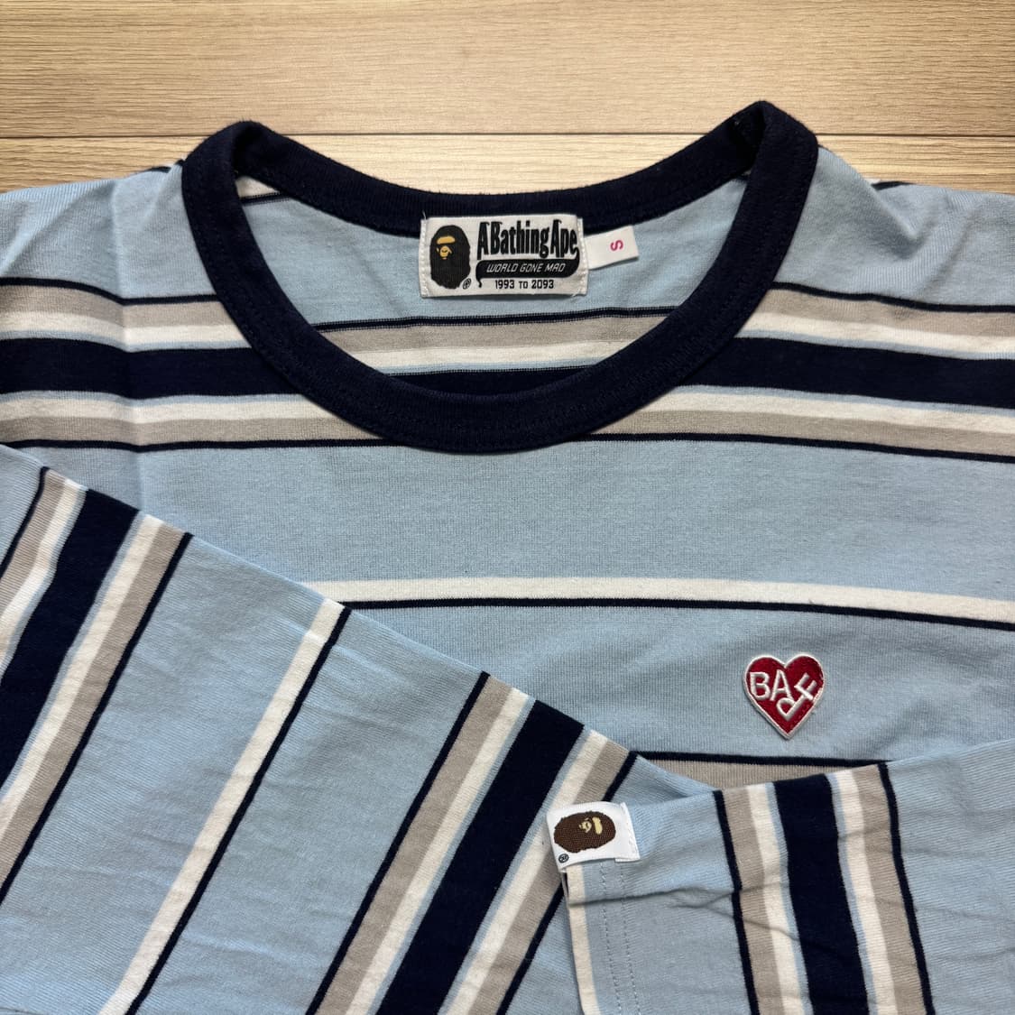 (s) 베이프 에이프 스프라이트 슬리브 bape aepe 상품이미지2