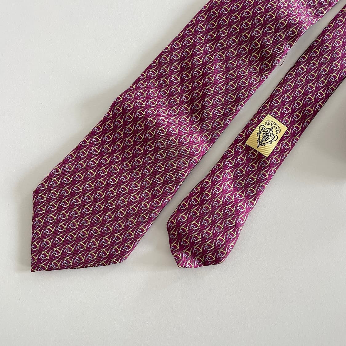 구찌 패턴 넥타이 상품이미지2