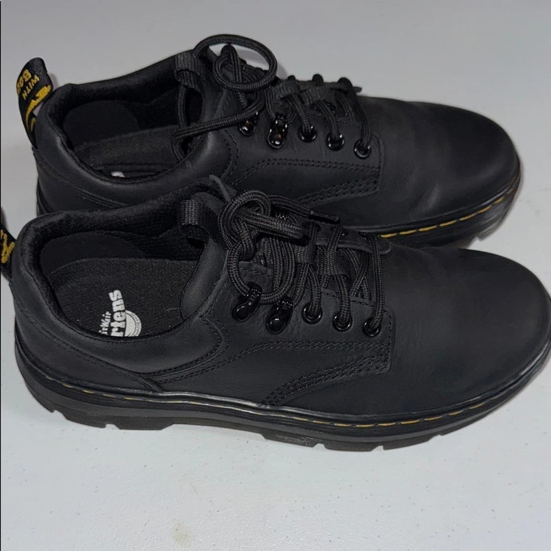 닥터마틴 리더 와이오밍 레더 유틸리티 슈즈 블랙 260 상품이미지2