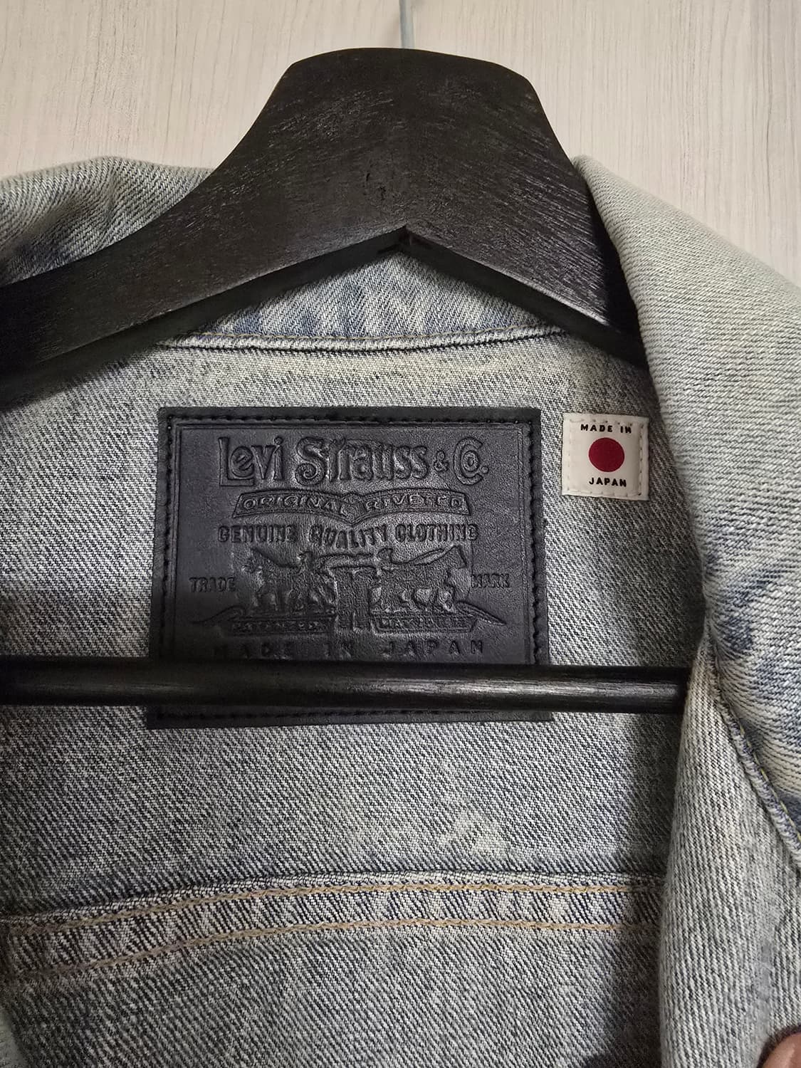 리바이스 블루탭 데님 자켓 판매 상품이미지2