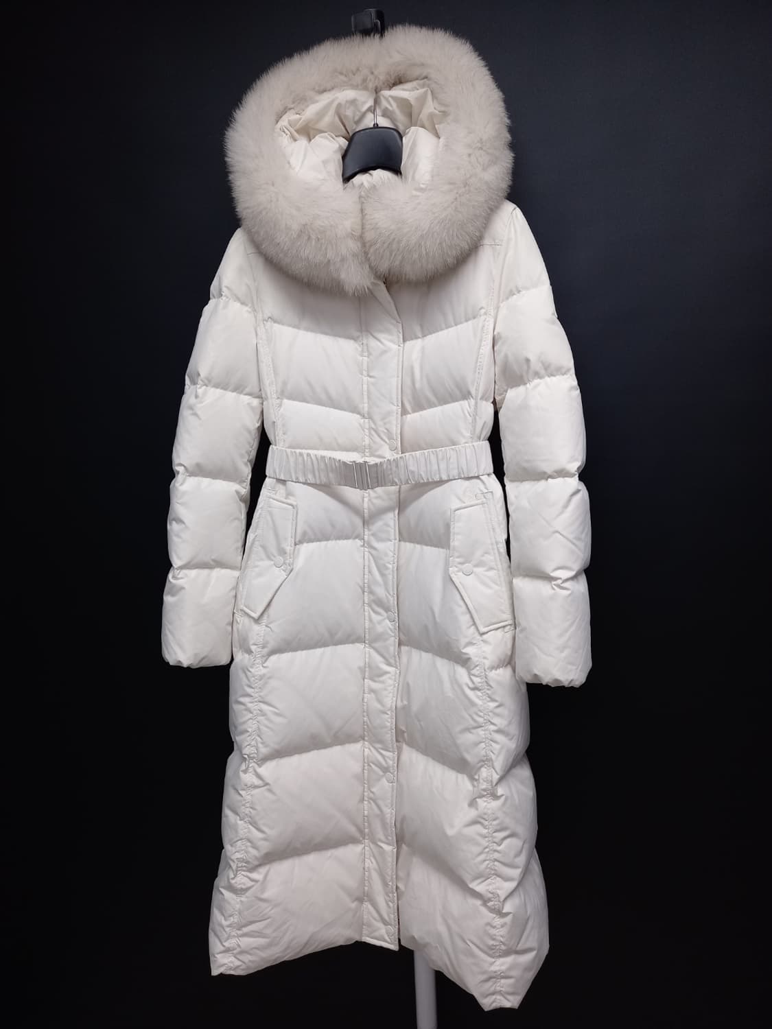 새 에고이스트 구스다운 벨티드 맥시 롱 패딩 55.44 상품이미지3