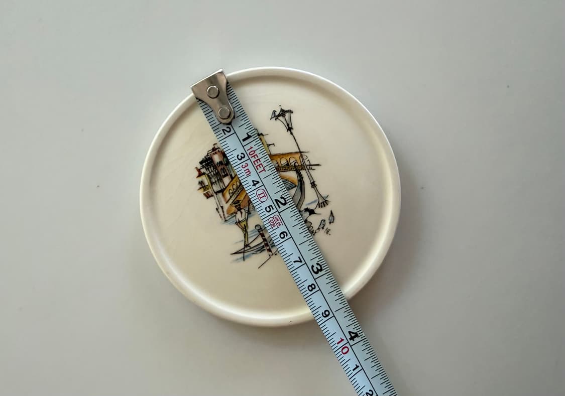 빈티지 세라믹 코스터 6개 세트  ( made in west german 상품이미지10