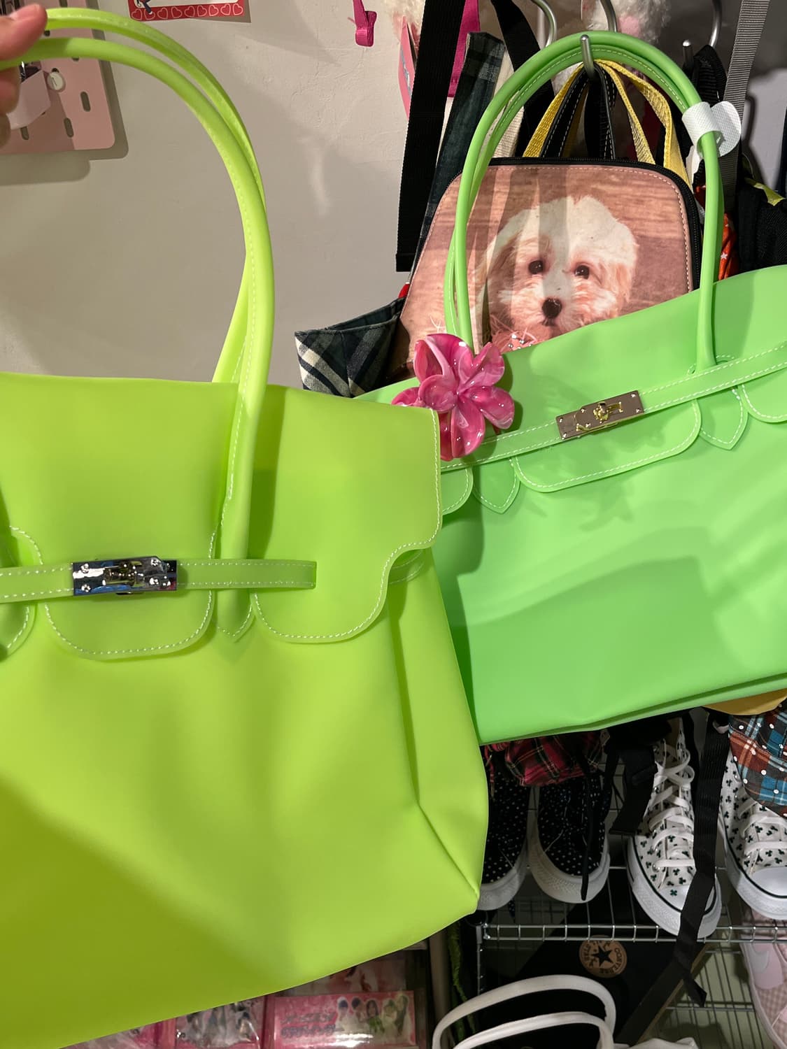 젤리버킨 - 형광초록 🧑‍🎤 상품이미지8