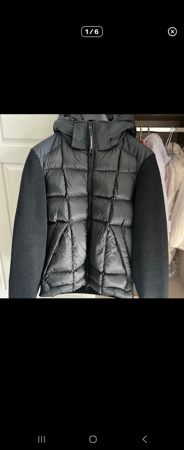 Cp컴퍼니 dd쉘 니트 패딩 상품이미지1