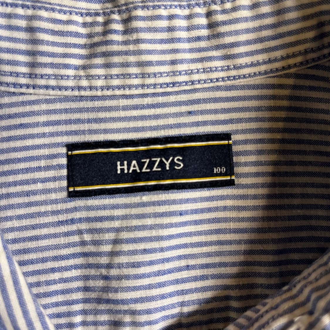 헤지스 스트라이프 셔츠 상품이미지5