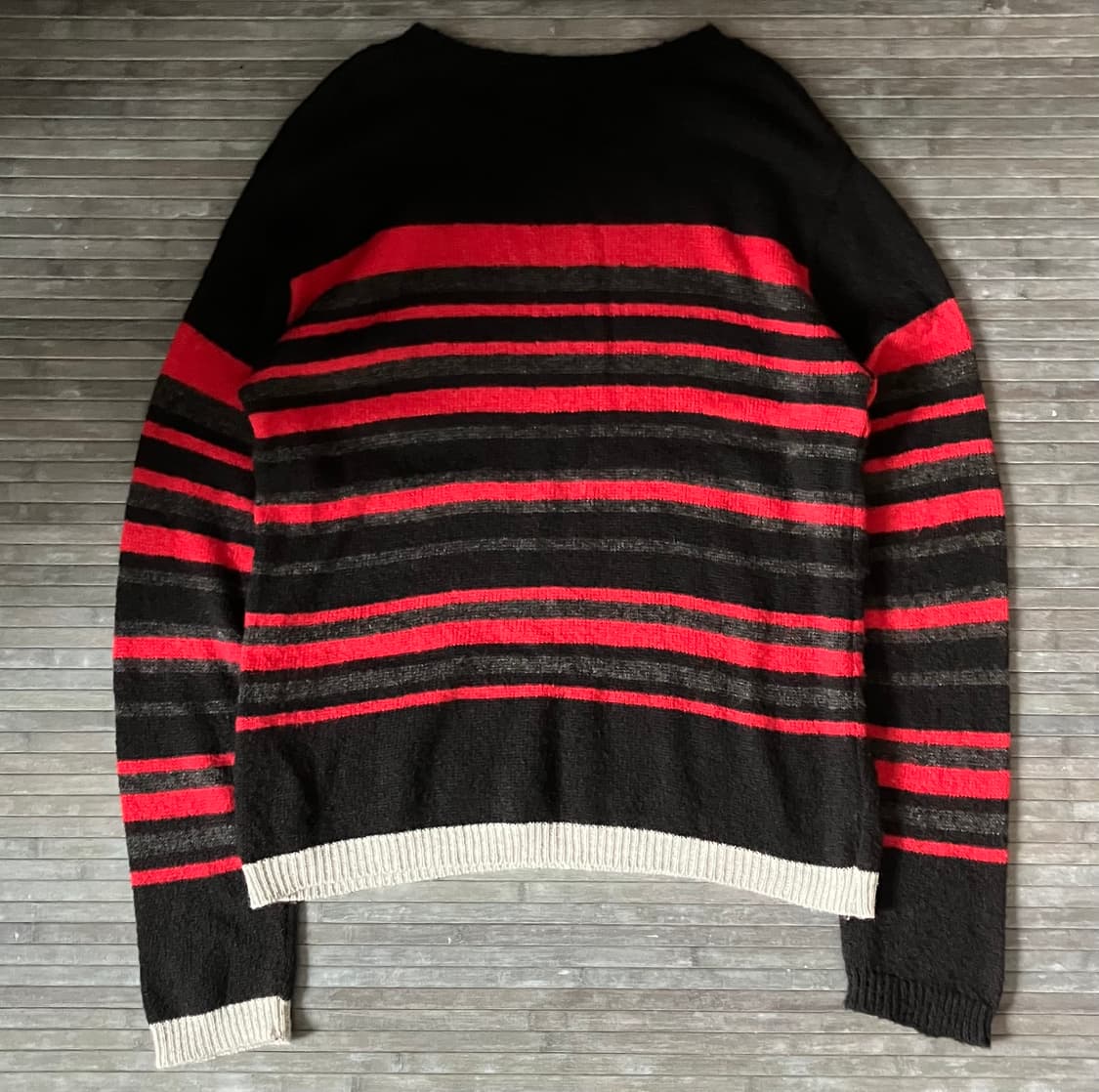 22aw Red stirpe roose fit knit 상품이미지2