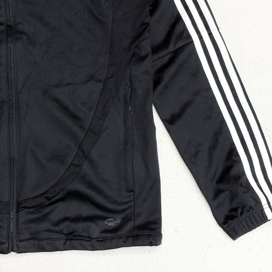 ADIDAS 삼선 클라이마쿨 콘디 트랙자켓 XL 상품이미지2