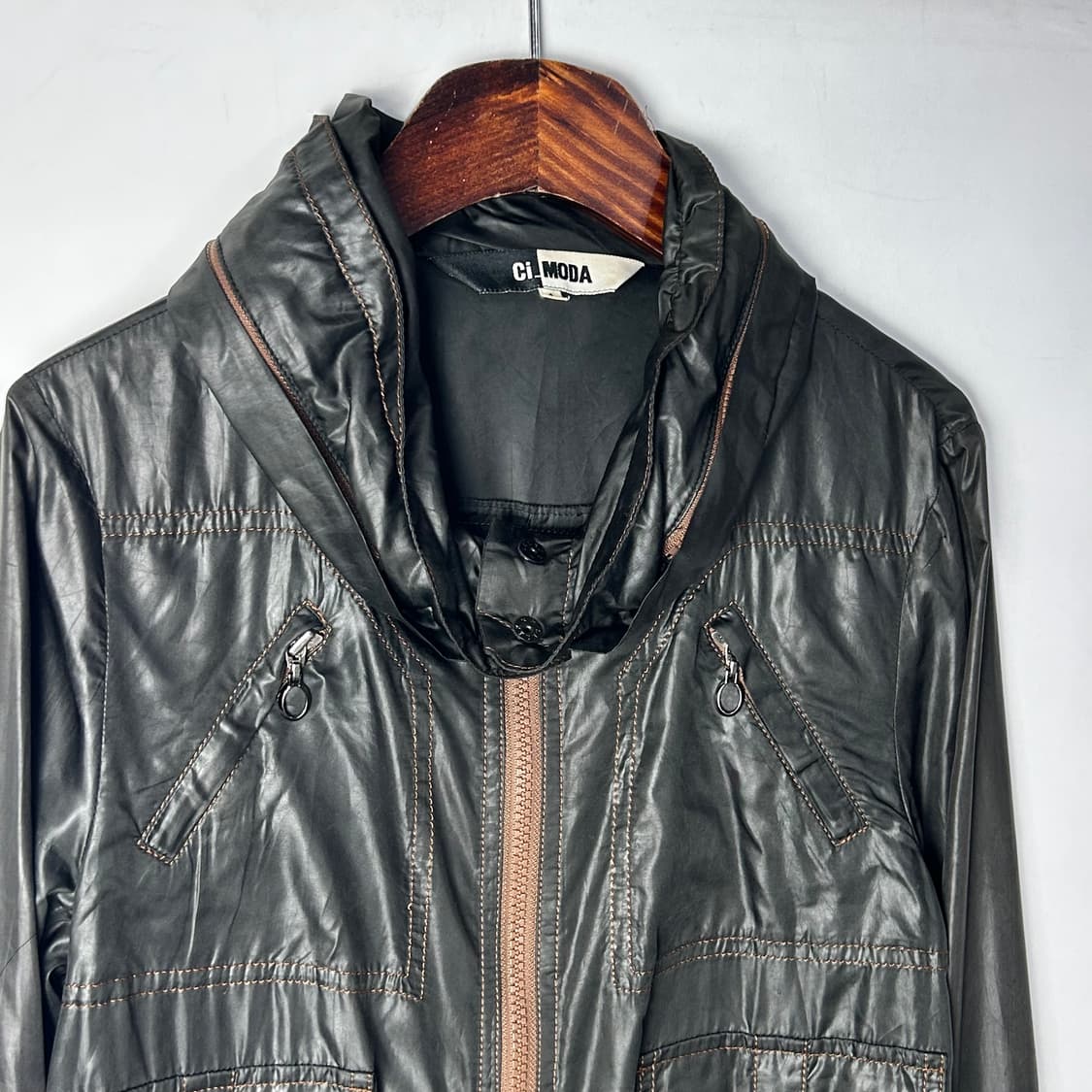 [JPN] 빈티지 멀티포켓 하이넥 집업 자켓 상품이미지3