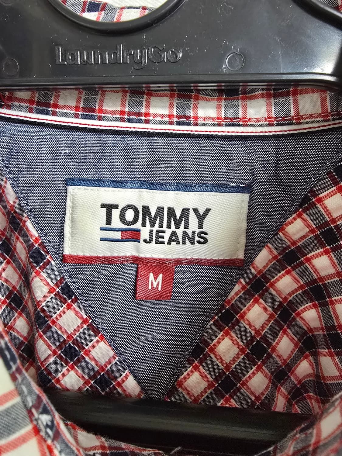 타미진스 레드 체크 남방 (1825) 상품이미지3