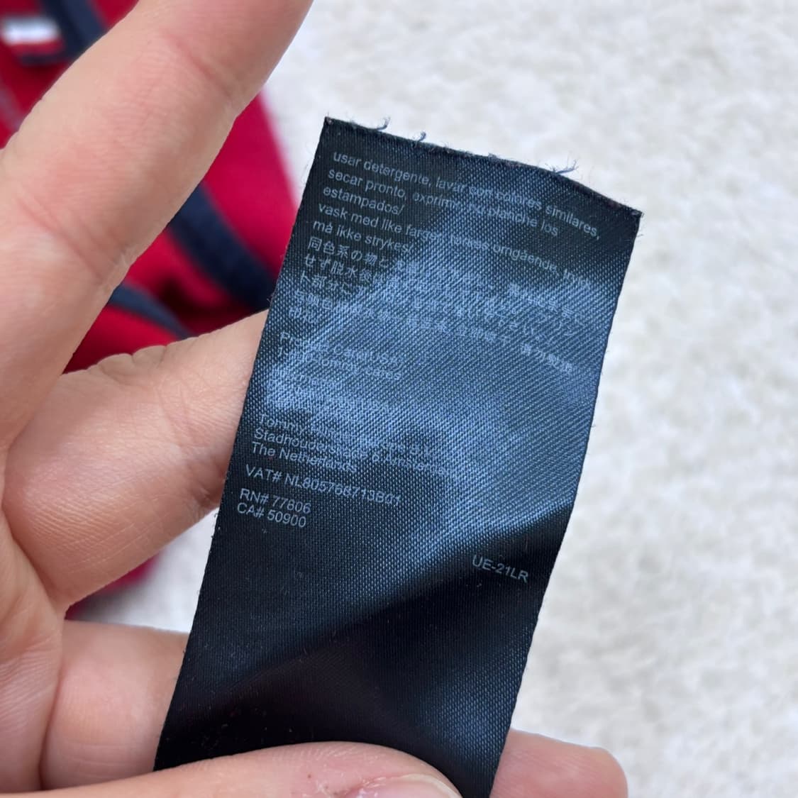 S 타미힐피거 키즈 반팔 카라 티셔츠 0420E 상품이미지4