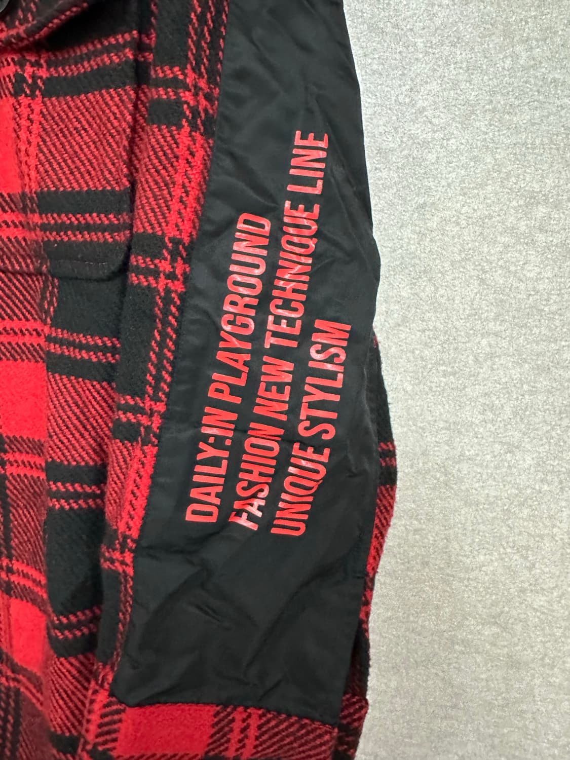 쥬시쥬디 울 혼방 셔츠자켓  상품이미지3