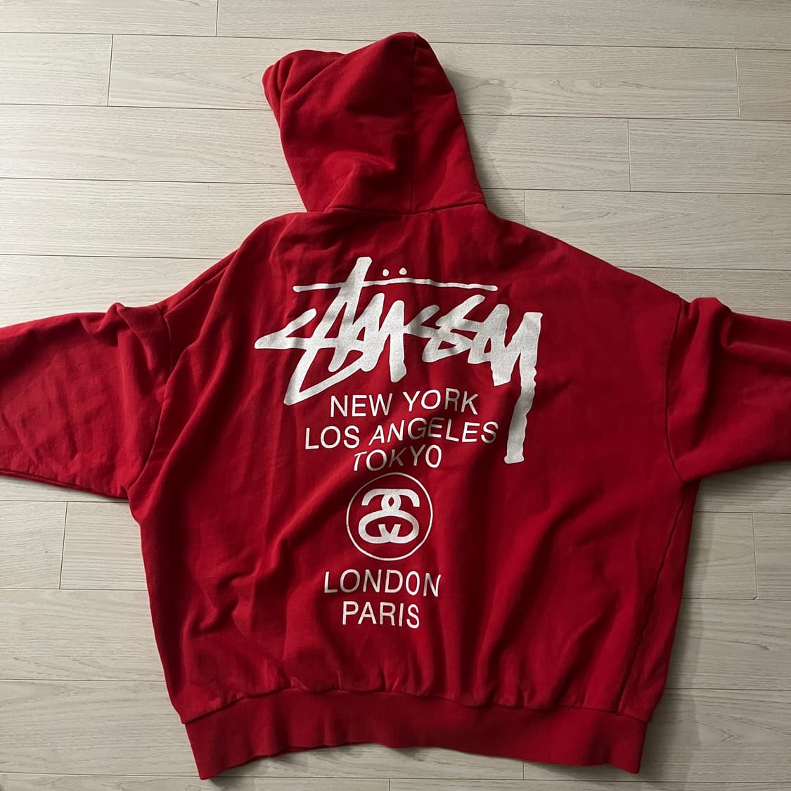 Vintage Stussy Hoodie 상품이미지2