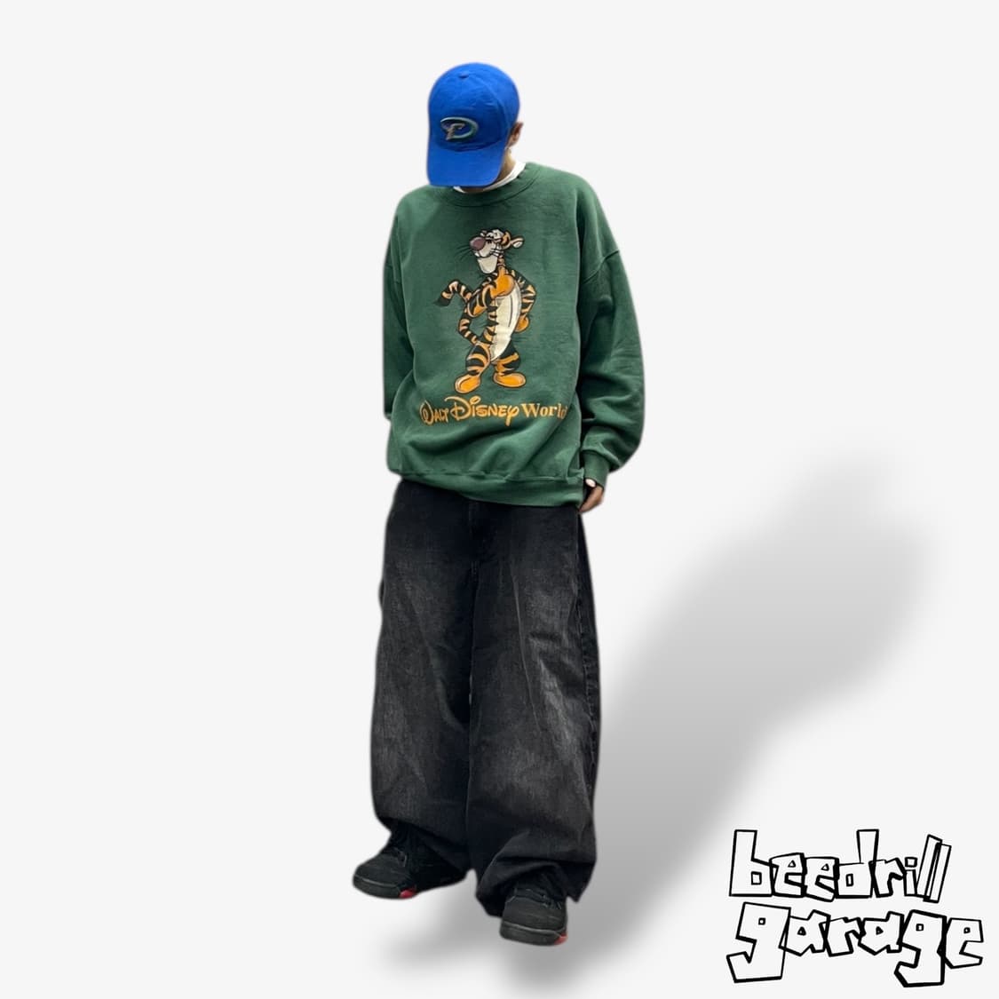 90s 디즈니 월드 티거 맨투맨 스웻셔츠 made in usa 상품이미지1