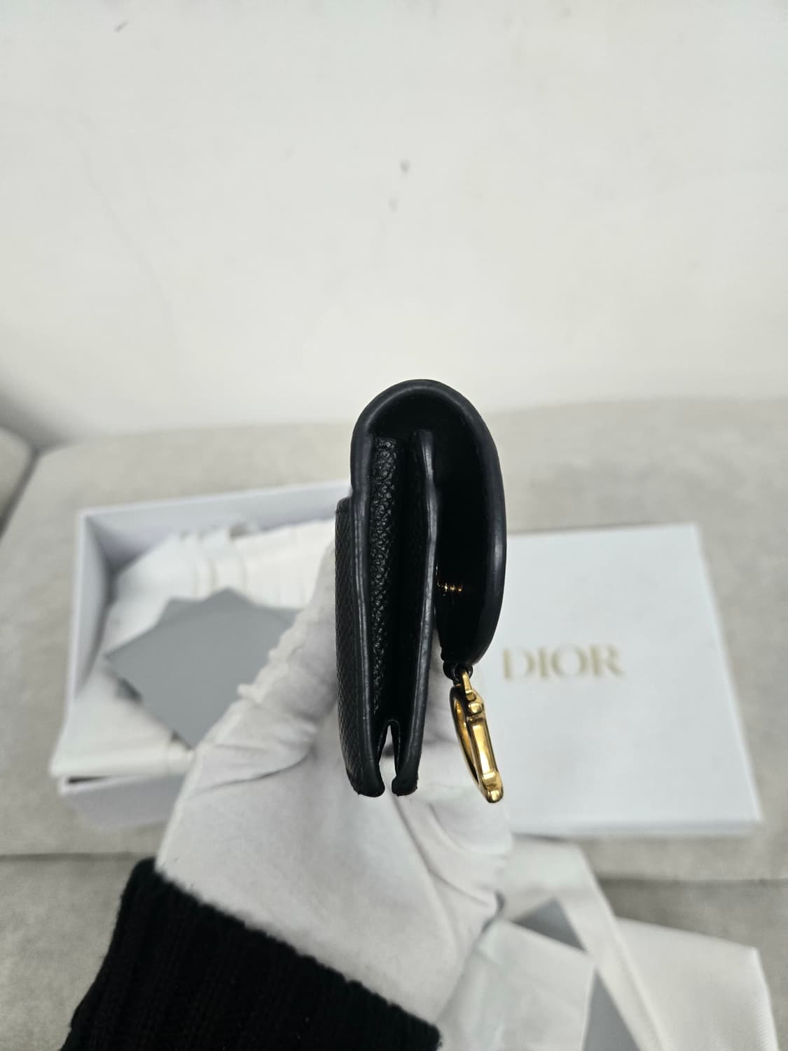 [보증서 정품] 디올 새들 반지갑 상품이미지5