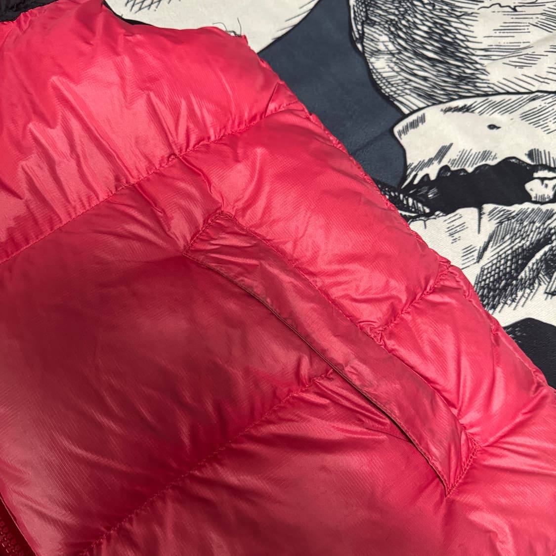 노스페이스 700 구스다운 패딩조끼 95사이즈 상품이미지4