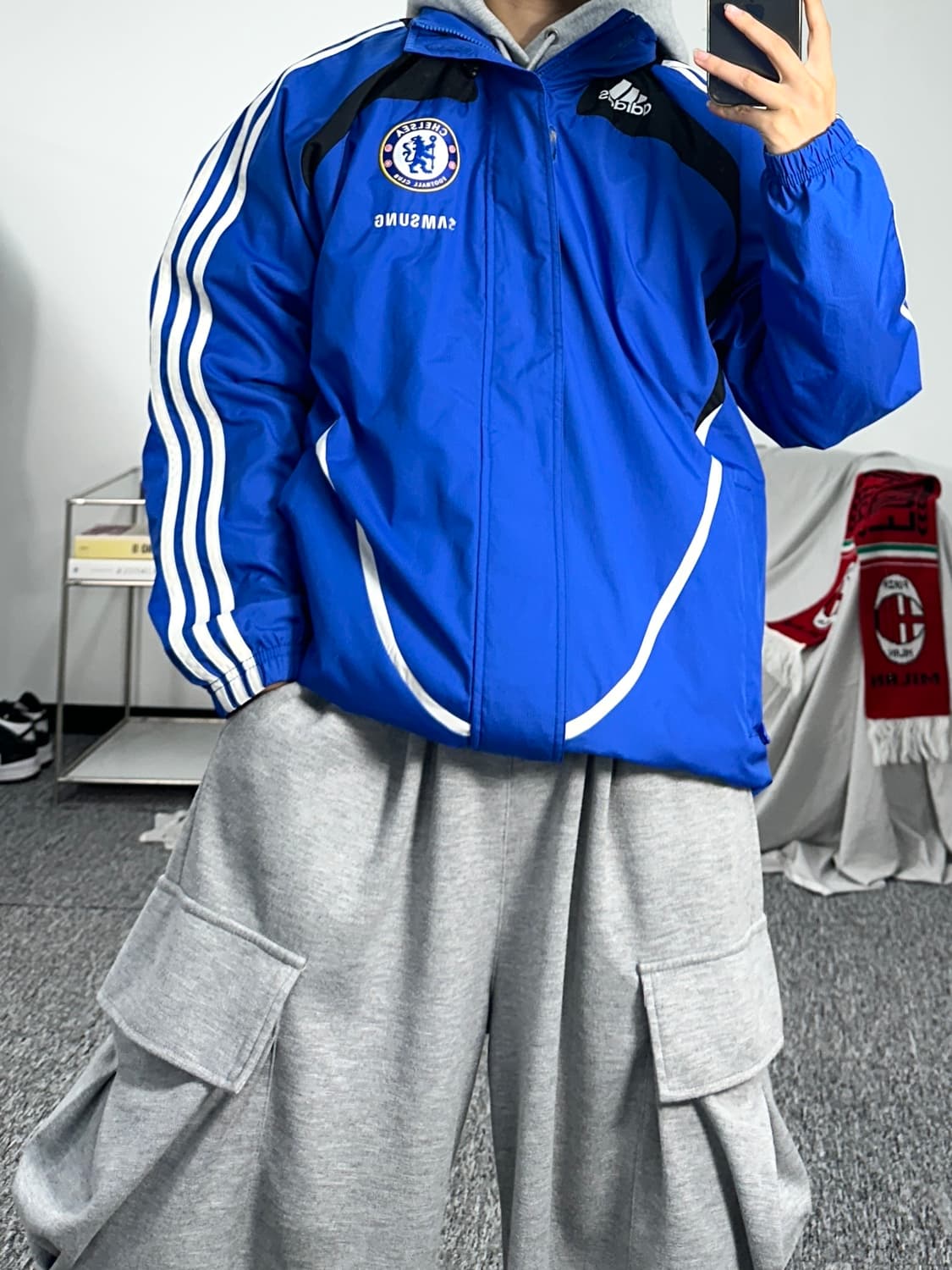 아디다스 08-09 첼시 바람막이 100 상품이미지3