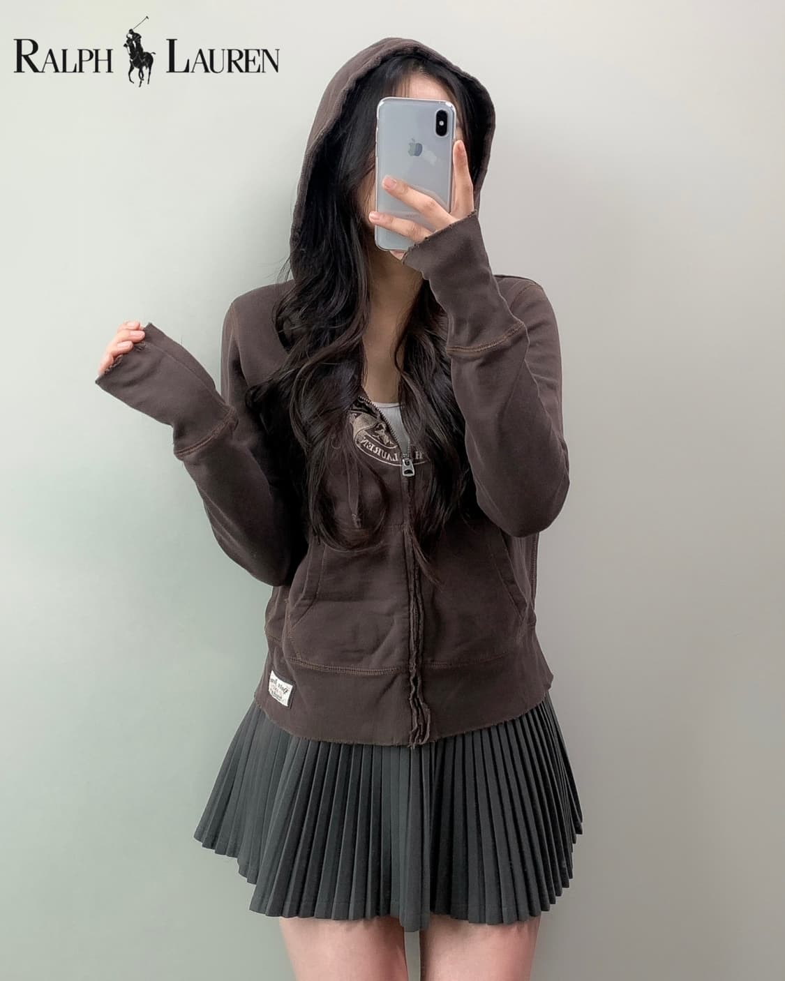 폴로 진스 후드집업 상품이미지3