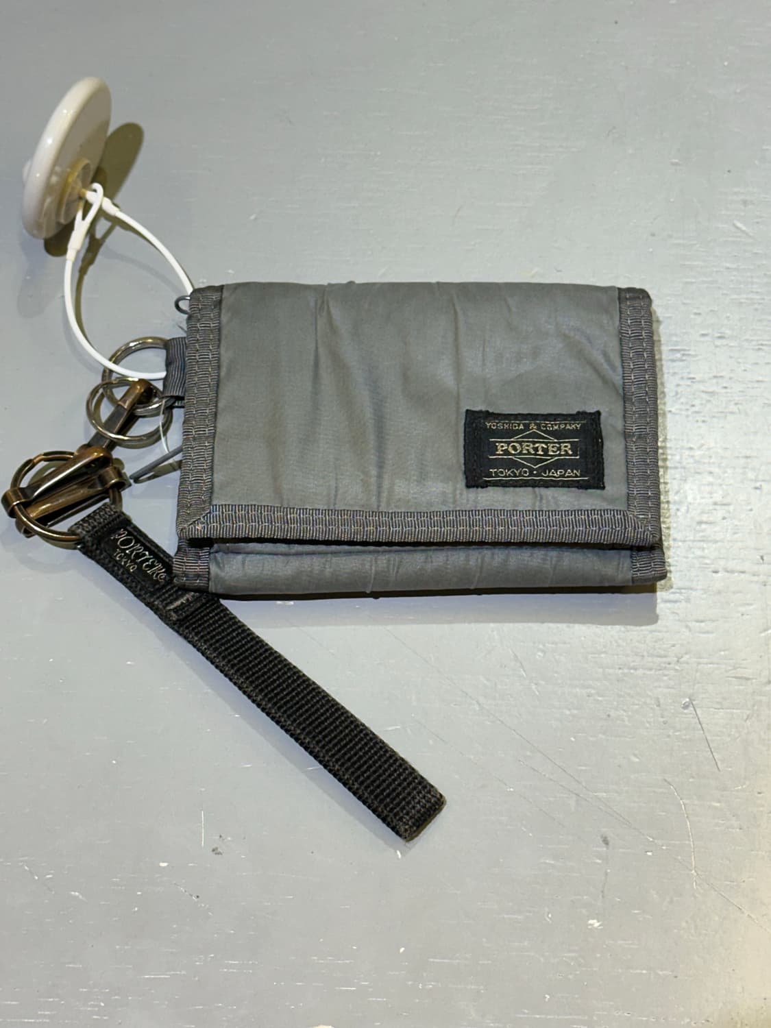 PORTER 요시다포터 그레이 반지갑 상품이미지1