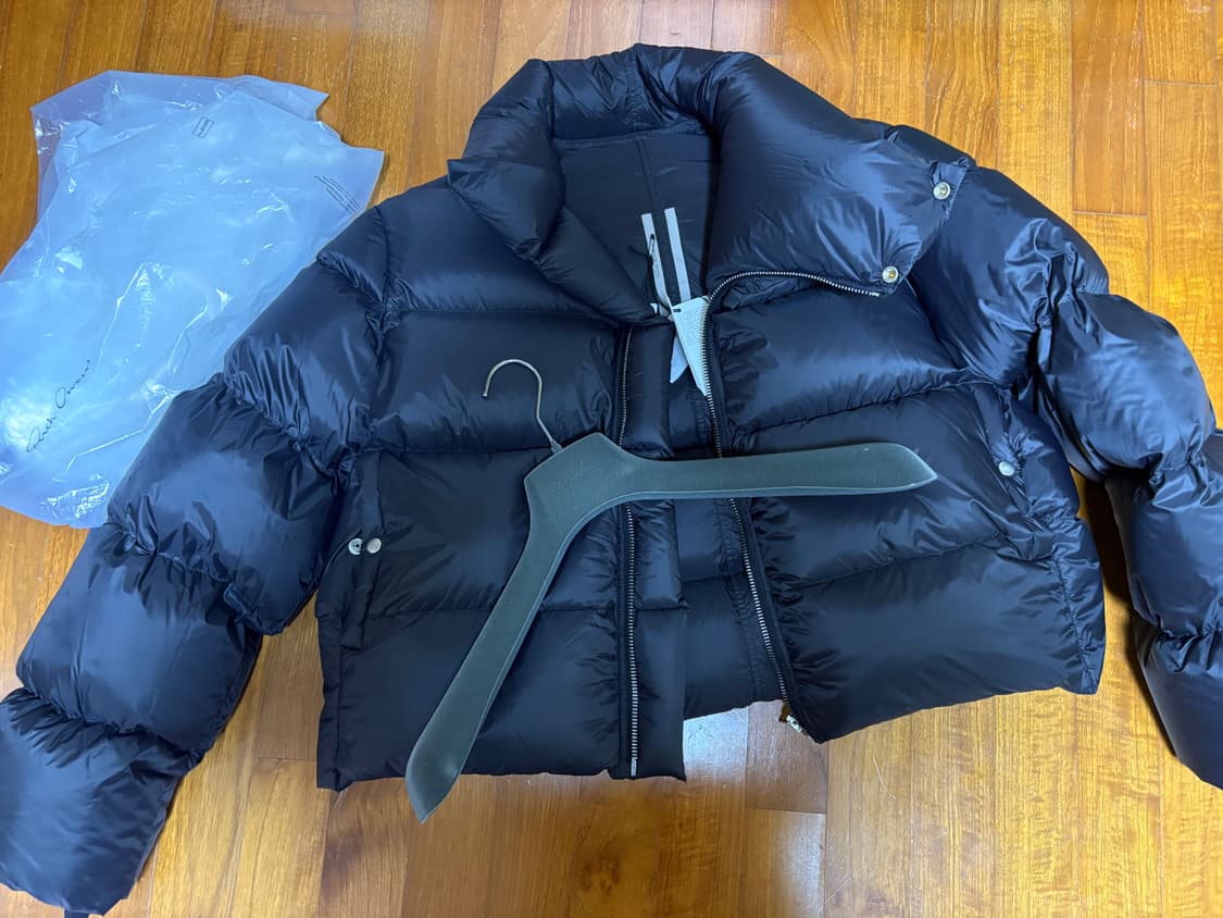 [46] 릭오웬스 25fw  터틀넥 퀼티드 다운 재킷 상품이미지2