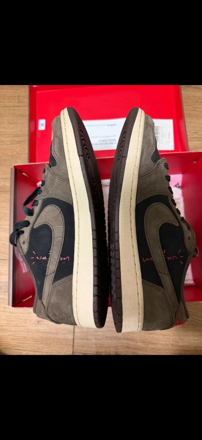 스캇 조던1 0g 로우 모카 270 사이즈 상품이미지2