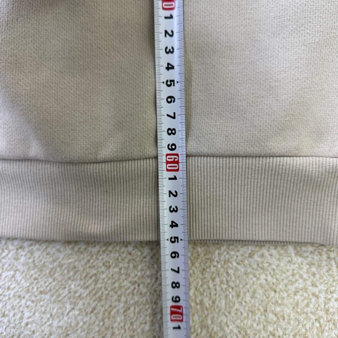 M 다이나핏 베이지 맨투맨 0323D 상품이미지6