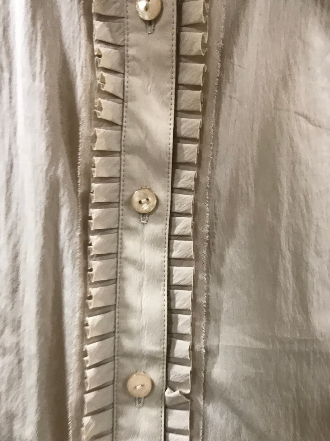 꾸레쥬 베이지 셔츠 상품이미지5