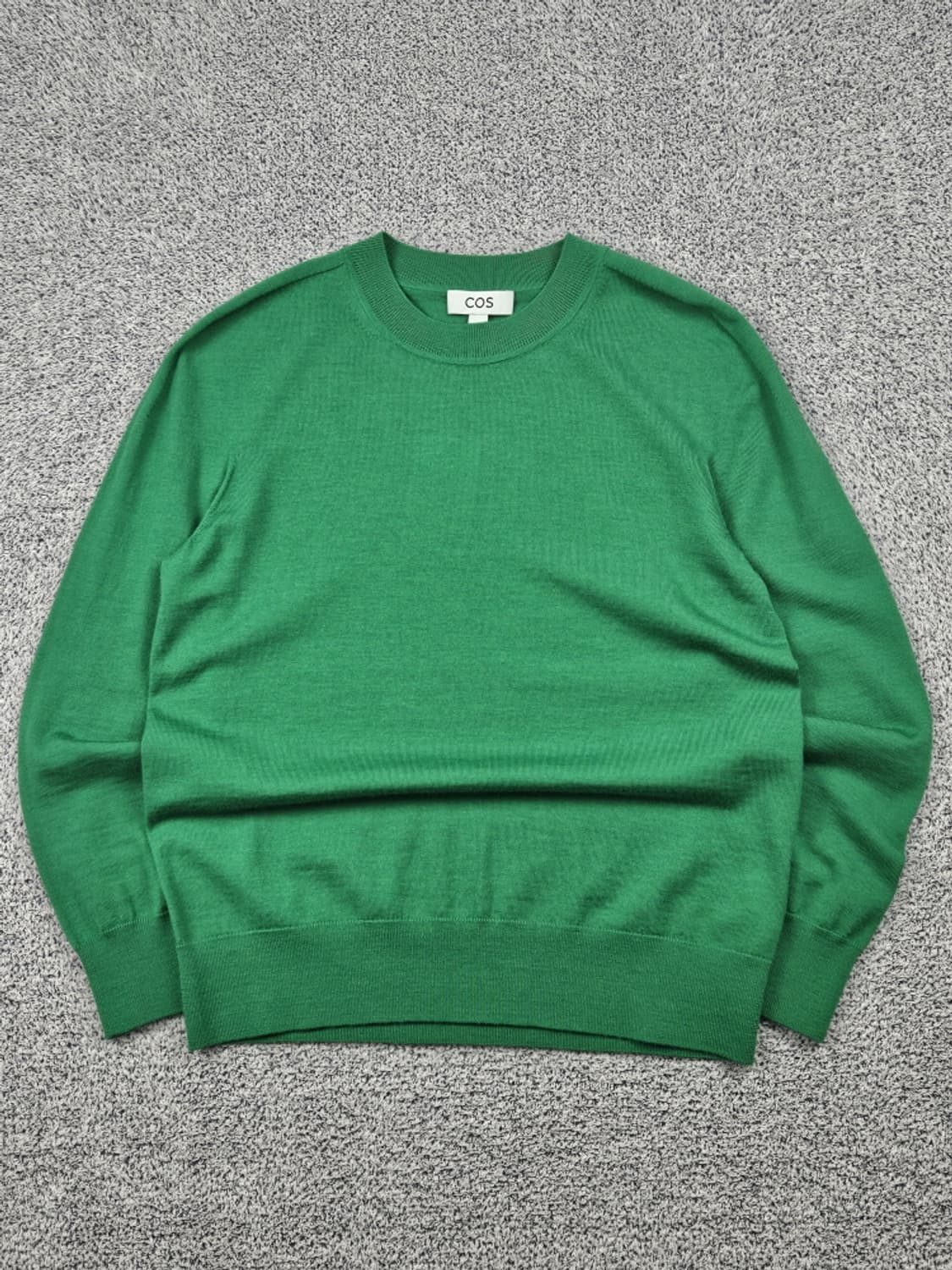 COS 그린 코튼 스웨터 니트 맨투맨 ( XS ) / 10271 상품이미지1